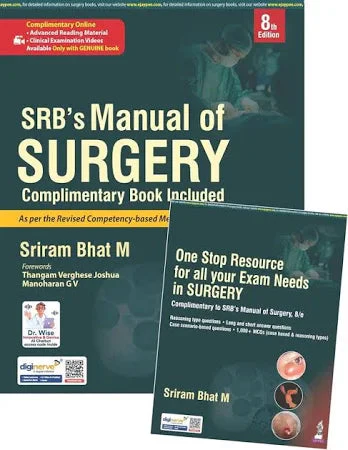 SRB's Manual of Surgery 8th Edition 2026