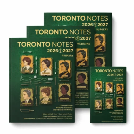 Toronto Notes 2026–2027 3 Volume Set | Handbook Gift